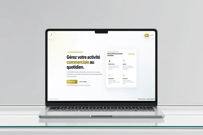 Capture de la réalisation : CRM sur mesure pour SAAMP : migration depuis Salesforce et intégration du système d’information