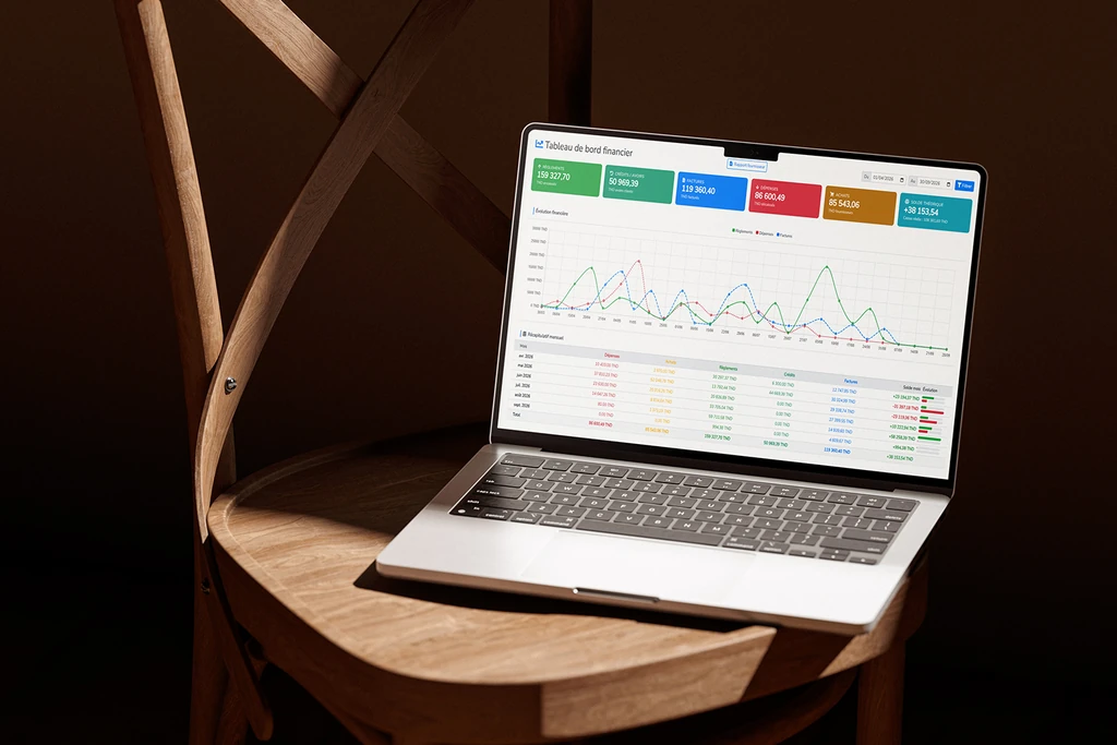 application gestion interne usine