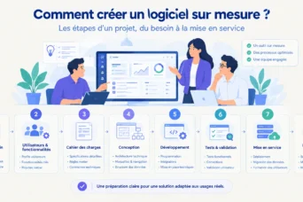 Comment créer un logiciel sur mesure? Les étapes d’un projet