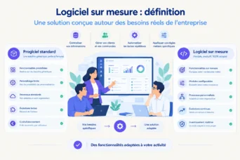 Logiciel sur mesure: définition, fonctionnement et différences avec un progiciel