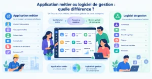 Application méier ou logiciel de gestion ? quelle différence ?